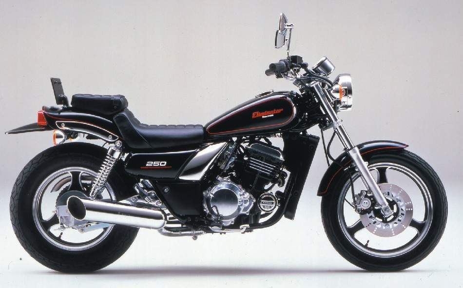 moto kawasaki el 250